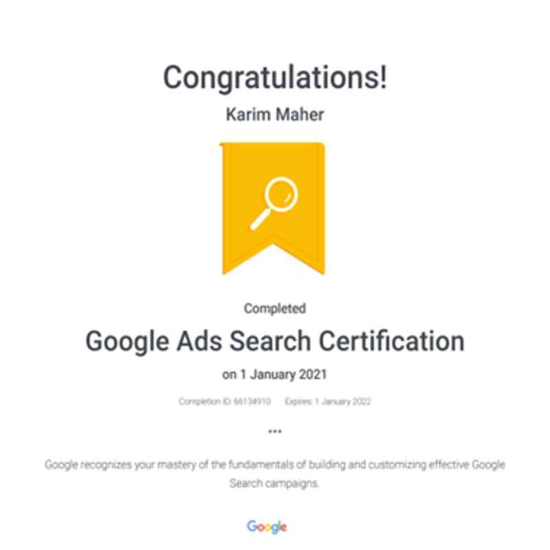 google-ads-experienced